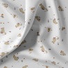 Printed Cotton CAPYBARA White / Linen